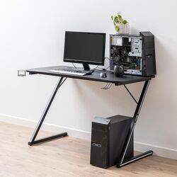 Стол компьютерный Mirjan24 Mavalin/Aiden (Carbon) Thumb