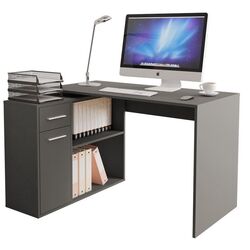 Masa pentru calculator Mirjan24 Pinot/Marco (Grey)