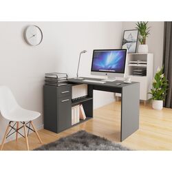 Masa pentru calculator Mirjan24 Pinot/Marco (Grey) Thumb