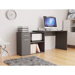 Masa pentru calculator Mirjan24 Pinot/Marco (Grey) Thumb