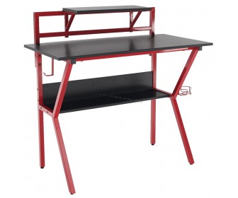 Masa de joc Mobhaus Taber (Black/Red)