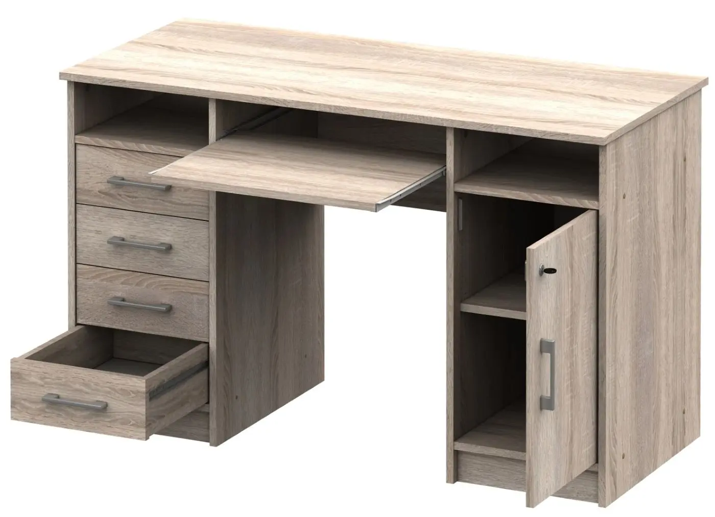 Компьютерный стол Mobhaus B9 New (Sonoma Oak)