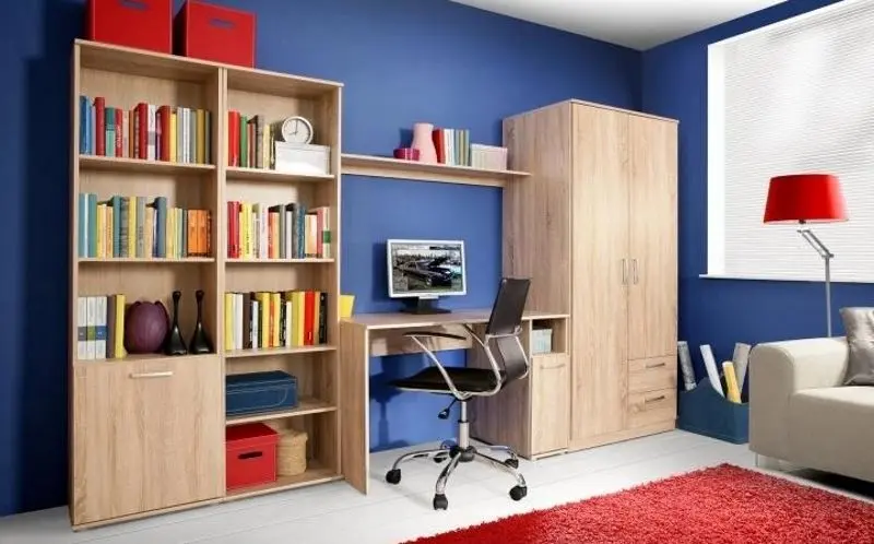 Стол письменный Mobhaus Noko-Singa 21 (Sonoma Oak) - 3