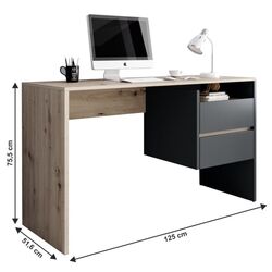 Письменный стол Mobhaus Tulio (Artisan Oak/Graphite) Thumb