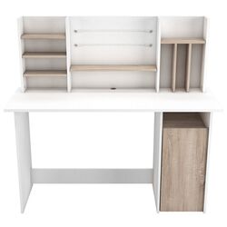 Masa de calculator Mobhaus Ambre (Brushed Oak/White) Thumb