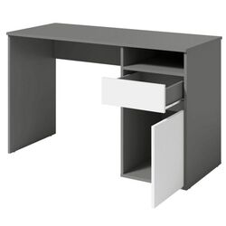 Стол письменный Mobhaus Bili (Gray Graphite/White) Thumb