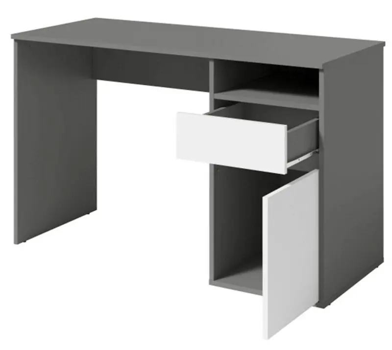 Стол письменный Mobhaus Bili (Gray Graphite/White) - 4