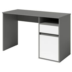 Masa de birou Mobhaus Bili (Gray Graphite/White)