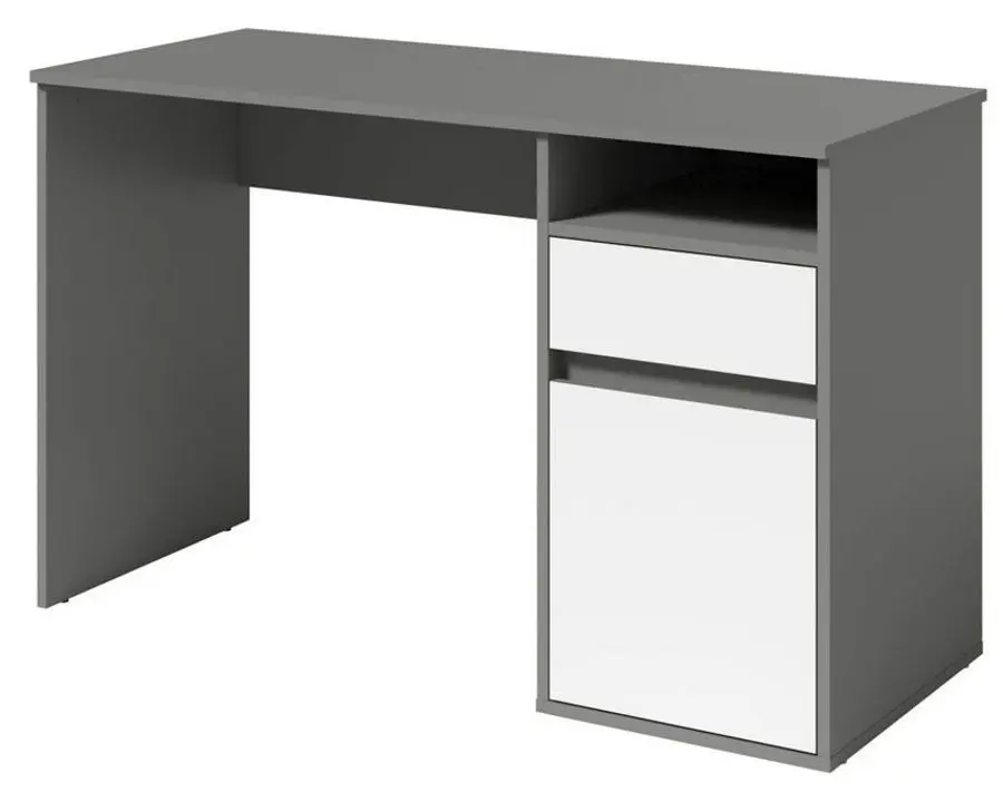 Стол письменный Mobhaus Bili (Gray Graphite/White)