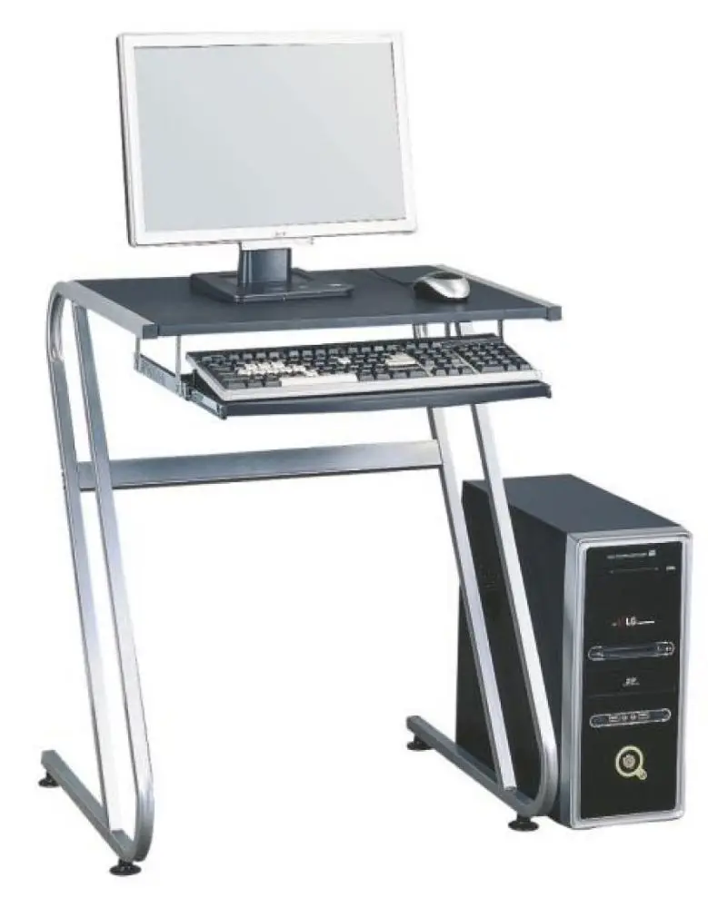 Стол компьютерный Mobhaus Jofry (Black/Silver)