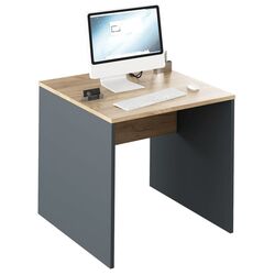 Masa de birou Tempo Kondela Rioma New Typ 17 (Graphite/Artisan Oak)