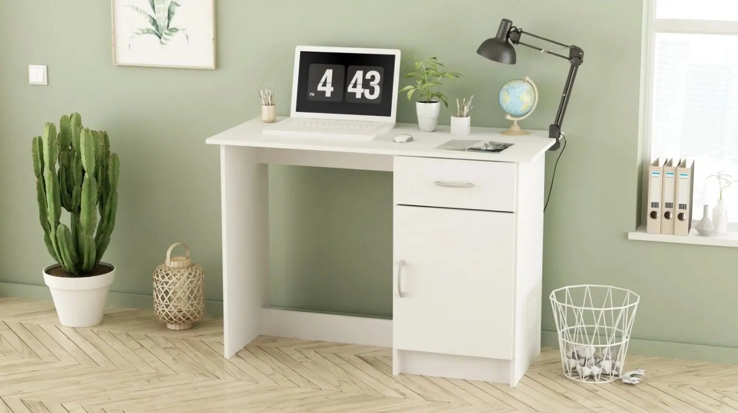 Стол письменный Mobhaus Siriss (White) - 3