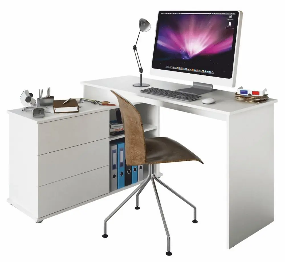 Стол письменный Mobhaus Terino (White)