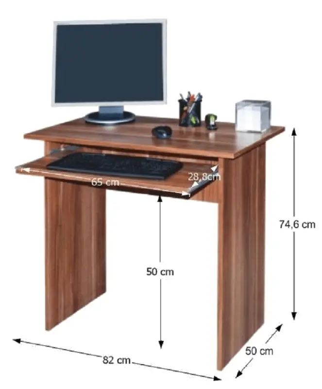 Masa de calculator Mobhaus Verner New (Plum)