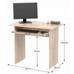 Masa de calculator Mobhaus Verner New (Sonoma Oak) Thumb