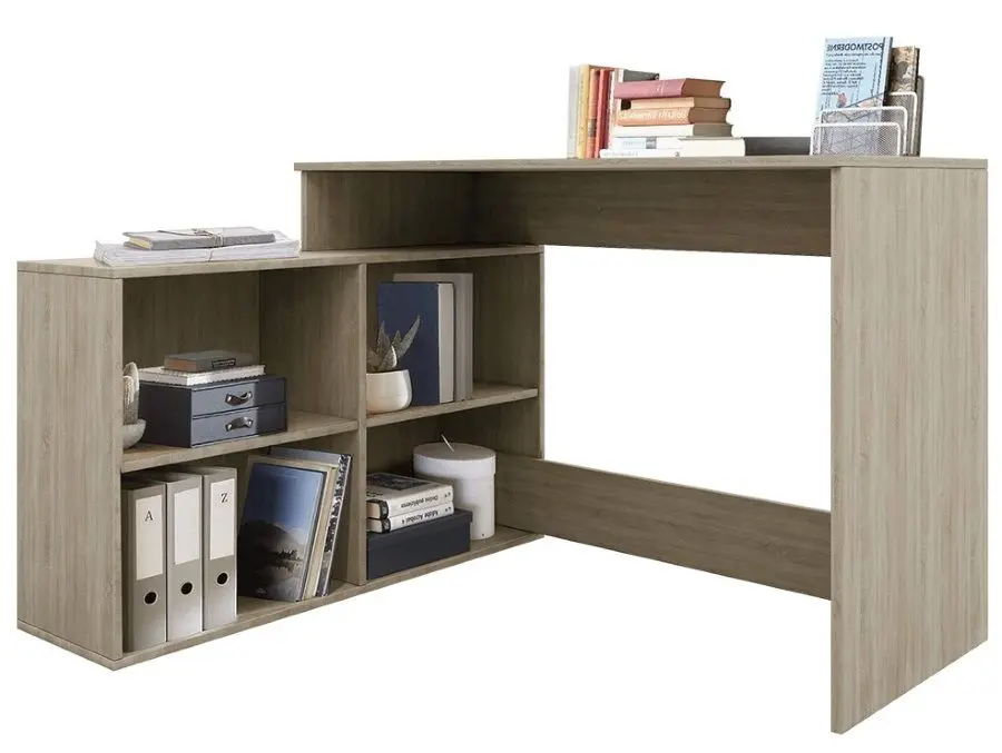 Стол письменный со стеллажом Mobhaus Korner New (Sonoma Oak) - 3
