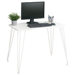 Стол компьютерный Mobi Базис 4 12.81 (Белый Шагрень)