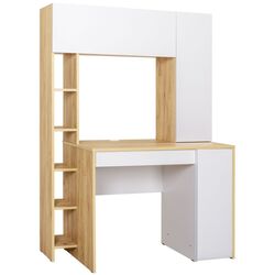 Masa de calculator Mobi Komfort 12.71 (Sonoma Oak/White) Thumb