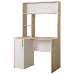 Masa pentru calculator Mobi Komfort 12.72 (Craft Oak Gray/Silk Stone)