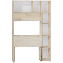 Masa de calculator Mobi Komfort 12.94 (Gascon Pine Light/White)