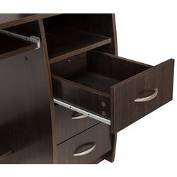 Masa de calculator Mobi Komfort 4 СКР (Wenge) Thumb