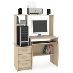 Стол компьютерный Mobi Комфорт 5 СКР (Дуб Сонома) Thumb