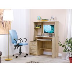 Стол компьютерный Mobi Комфорт 5 СКР (Дуб Сонома) Thumb