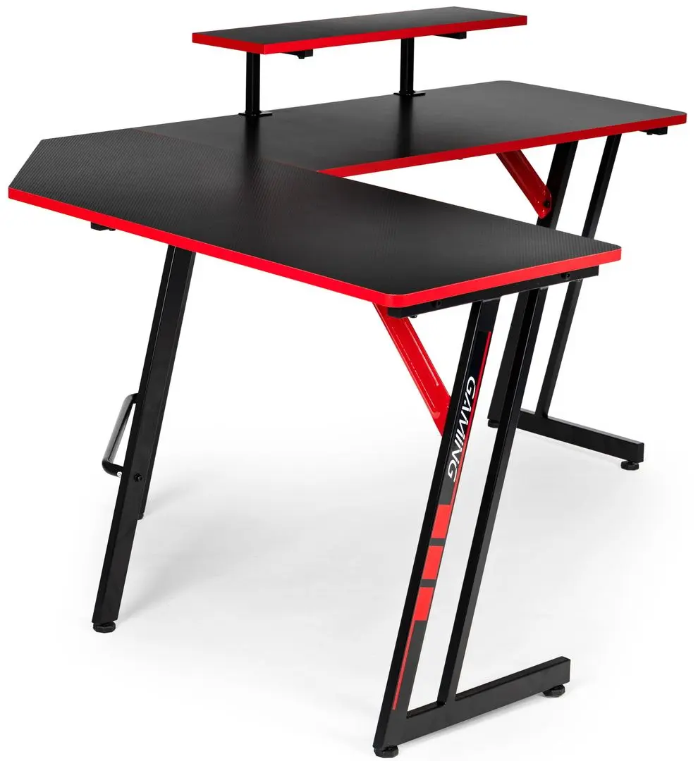 Masa de calculator gaming Modern Home CN-2108 (Black/Red) - 3