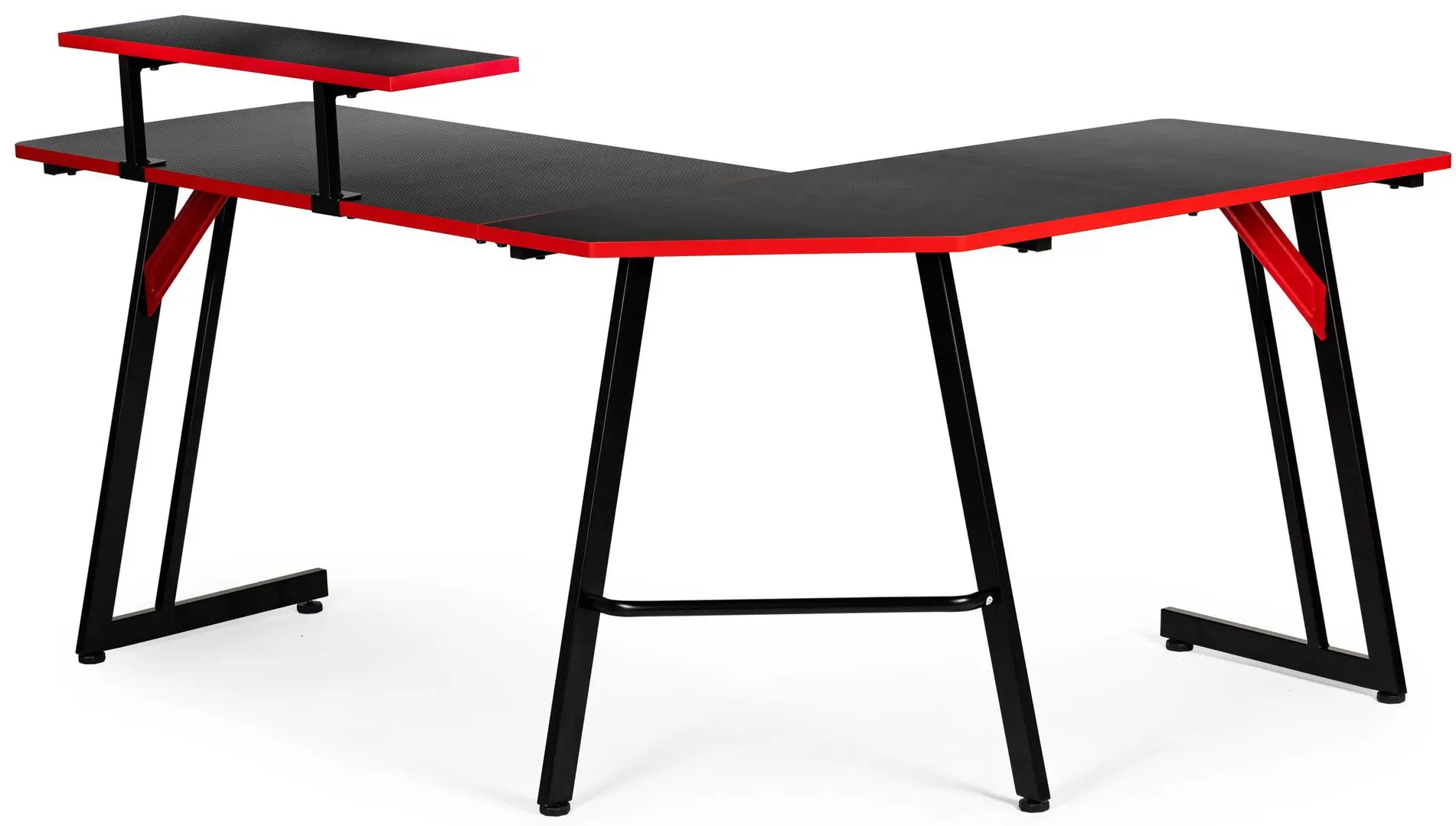 Masa de calculator gaming Modern Home CN-2108 (Black/Red) - 5