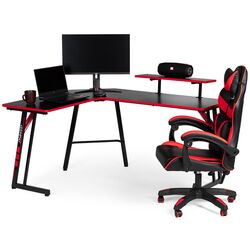 Masa de calculator gaming Modern Home CN-2108 (Black/Red) Thumb