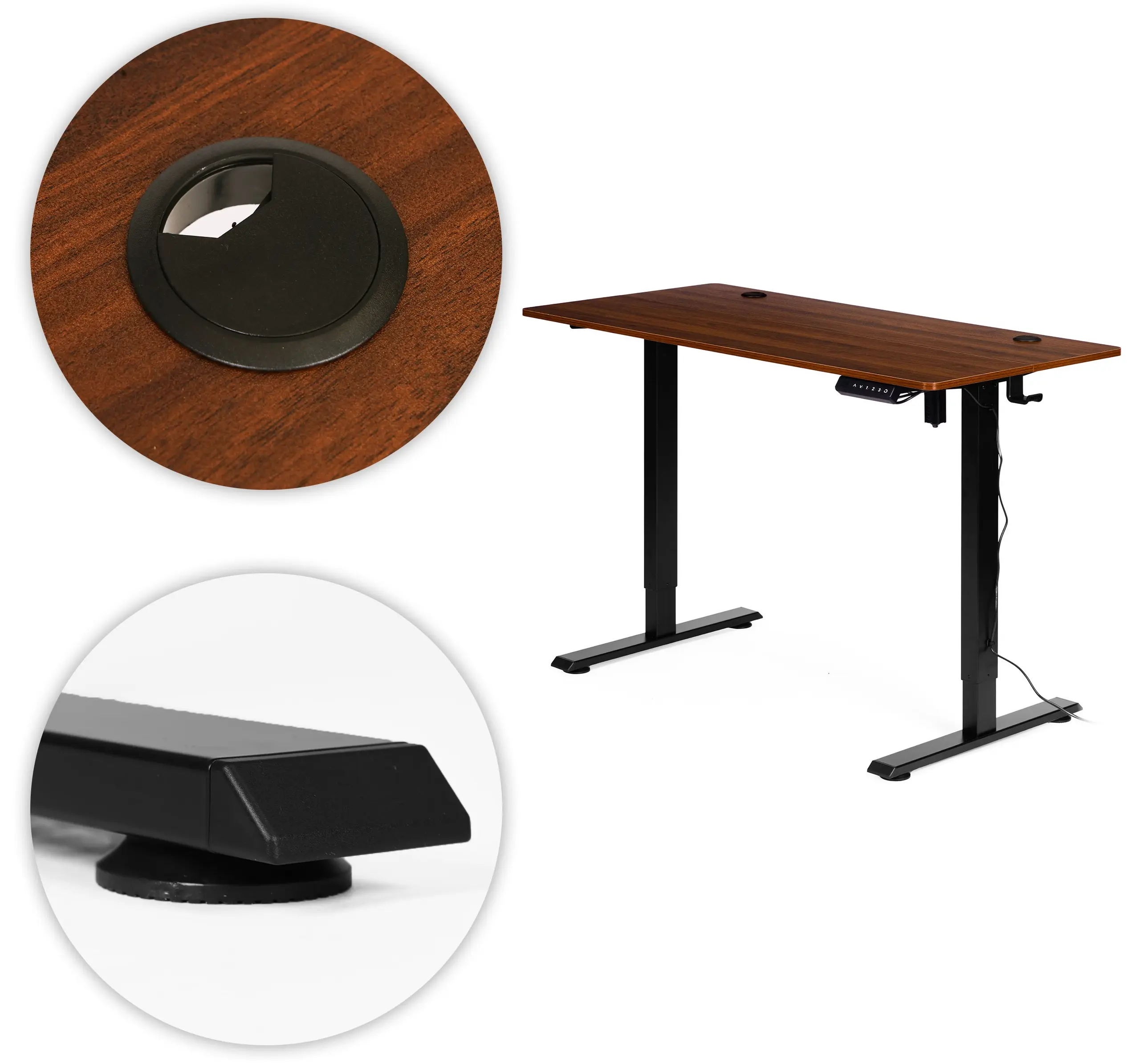 Игровой компьютерный стол Modern Home JNI-D45A-1-5 (Brown) - 4