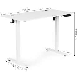 Игровой компьютерный стол Modern Home JNI-D45A-5-1 (White) Thumb