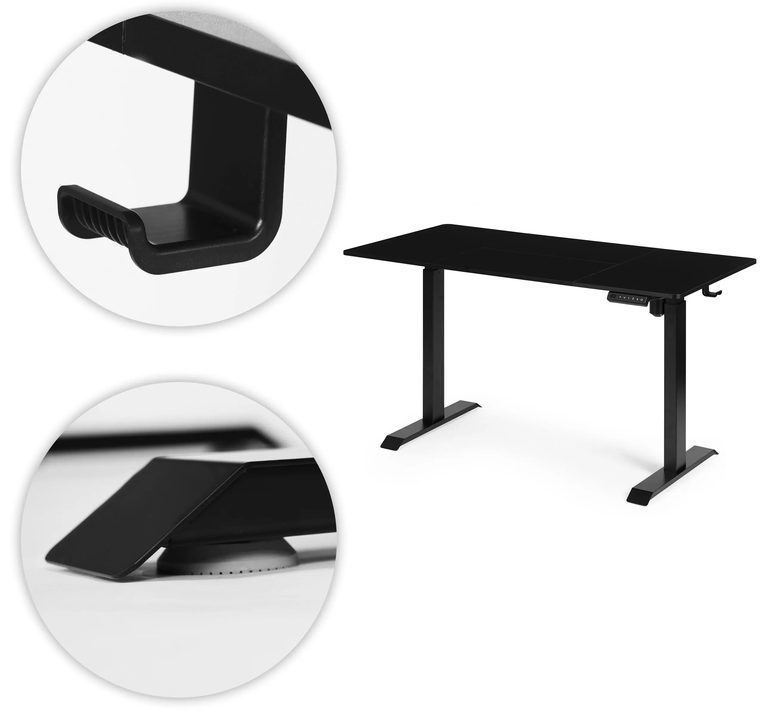 Игровой компьютерный стол Modern Home JNI-D60-1-16 (Black) - 3