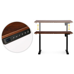 Masa de calculator gaming Modern Home JNI-D60-1-5 (Brown) Thumb