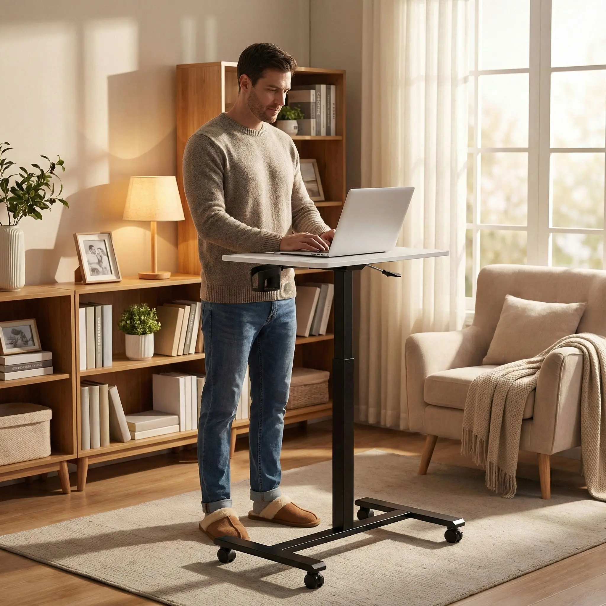 Игровой компьютерный стол Modern Home JNI-PN01-1-1 (White) - 3