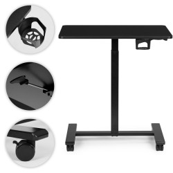 Masa de calculator gaming Modern Home JNI-PN01-1-16 (Black) Thumb