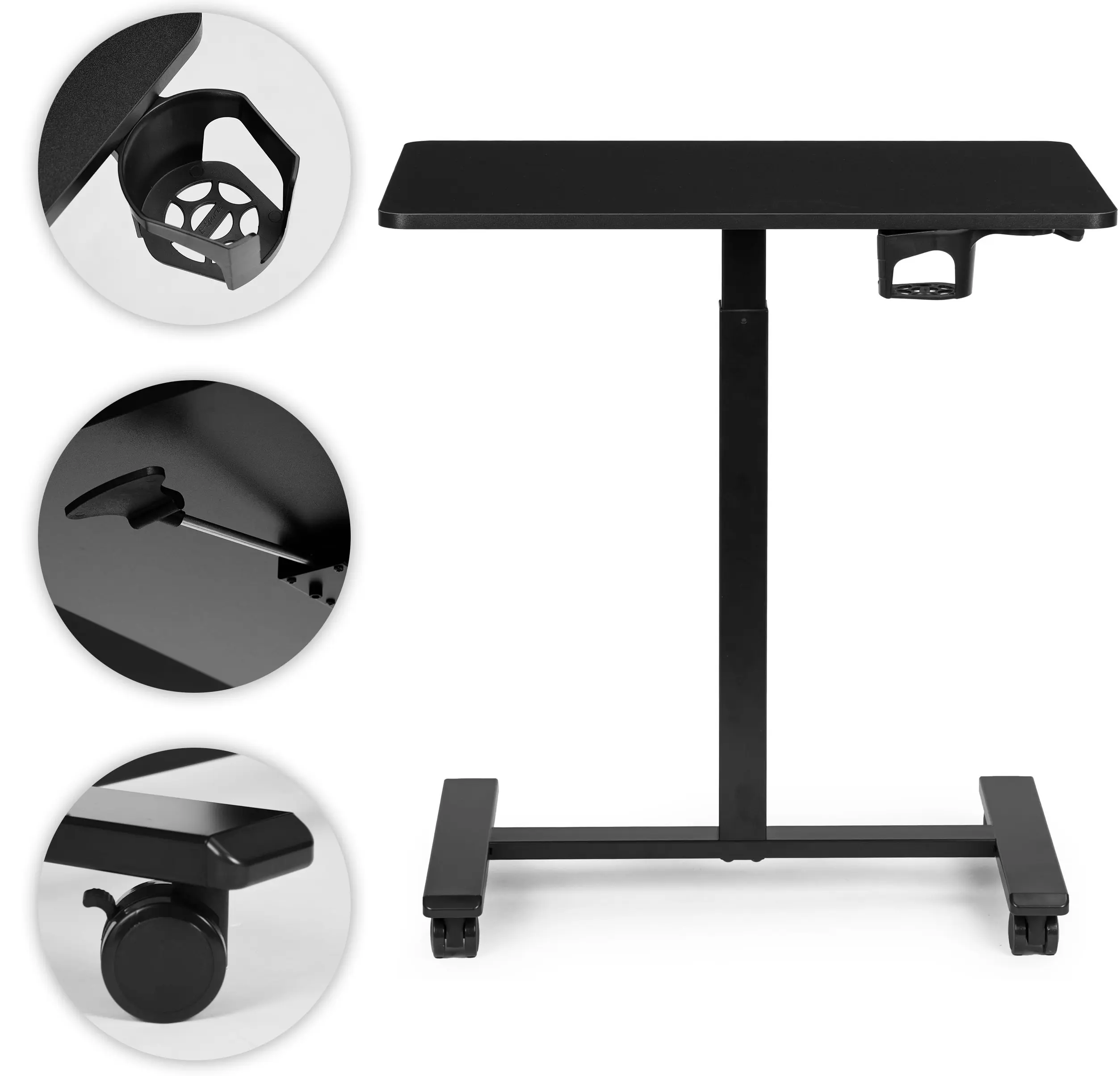 Masa de calculator gaming Modern Home JNI-PN01-1-16 (Black) - 4