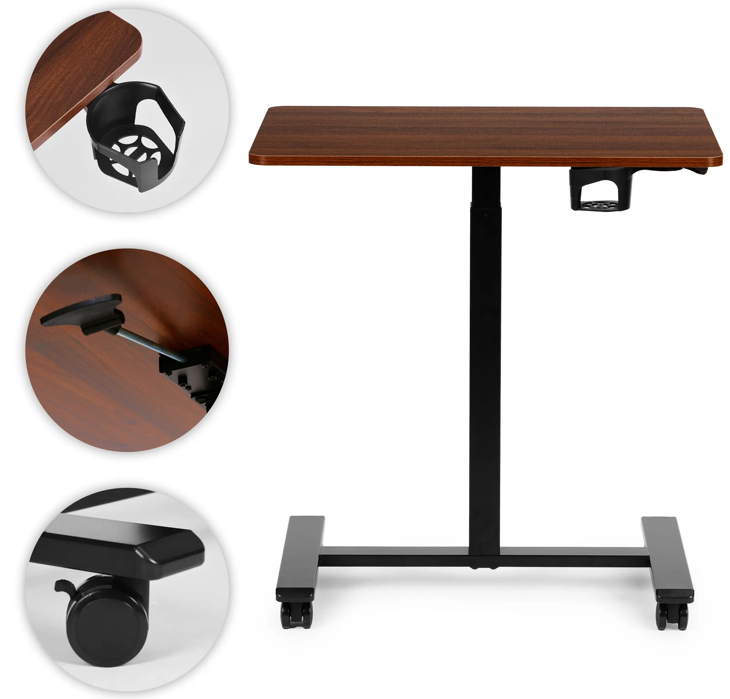 Masa de calculator gaming Modern Home JNI-PN01-1-5 (Brown) - 3