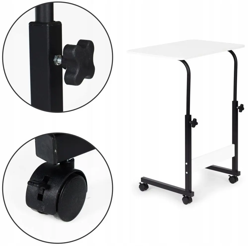 Masa pentru laptop Modern Home PJJCT0135-60B (White/Black)