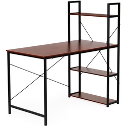 Masa pentru calculator Modern Home PJJCT0002-303 (Black/Dark Brown) Thumb