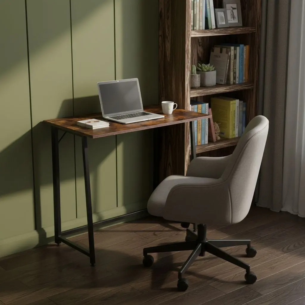 Masa de calculator Modern Home TH-FD-7-16 (Brown/Black)