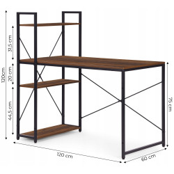 Masa de calculator Modern Home TH-SD-15 (Dark Walnut) Thumb