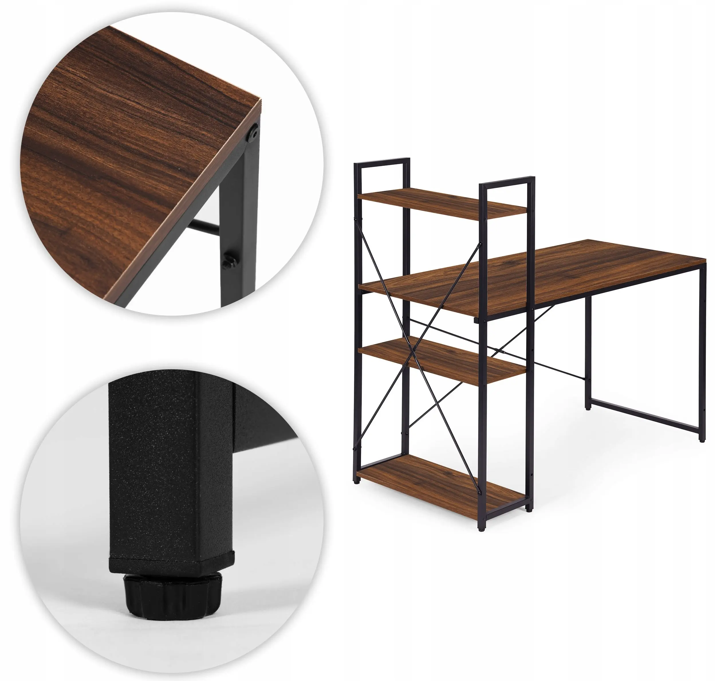 Masa de calculator Modern Home TH-SD-15 (Dark Walnut) - 5