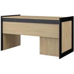 Masa de birou Неман Stenli МН-037-26 (Provence Oak/Black) Thumb