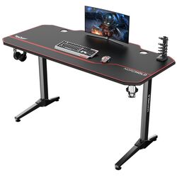 Birou de gaming Nordhold GD1400 (Black/Red) Thumb