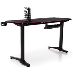 Birou de gaming Nordhold GD1400 (Black/Red) Thumb