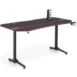 Birou de gaming Nordhold GD1600 (Black/Red)