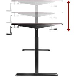 Masa de calculator gaming OPLITE Suprême (Black/Red) Thumb