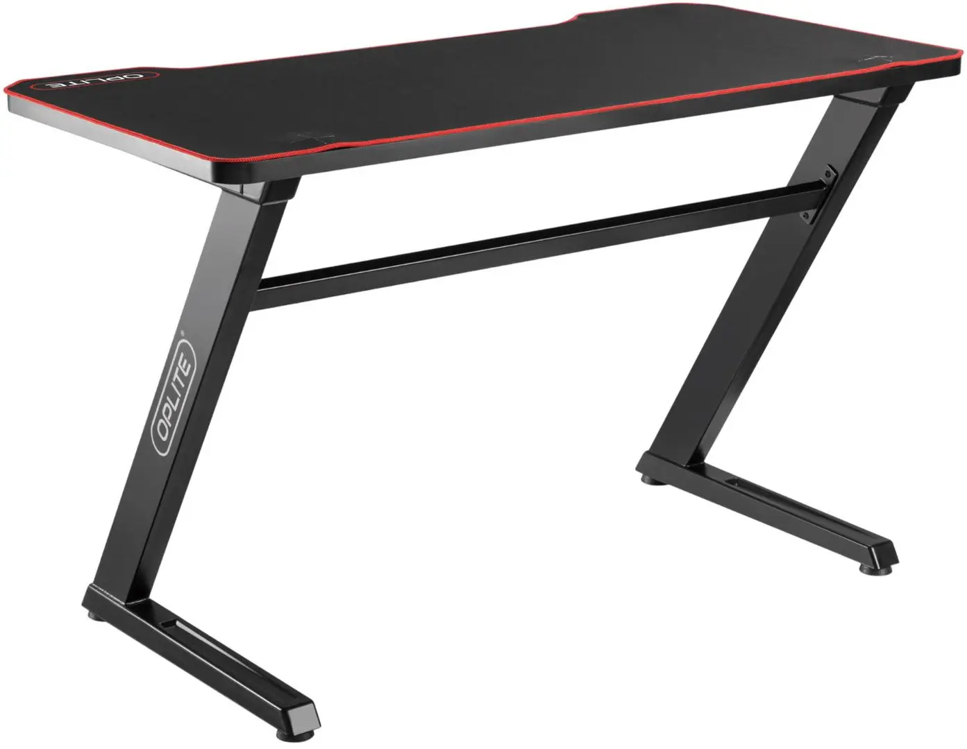 Игровой компьютерный стол OPLITE Tilt (Black/Red)