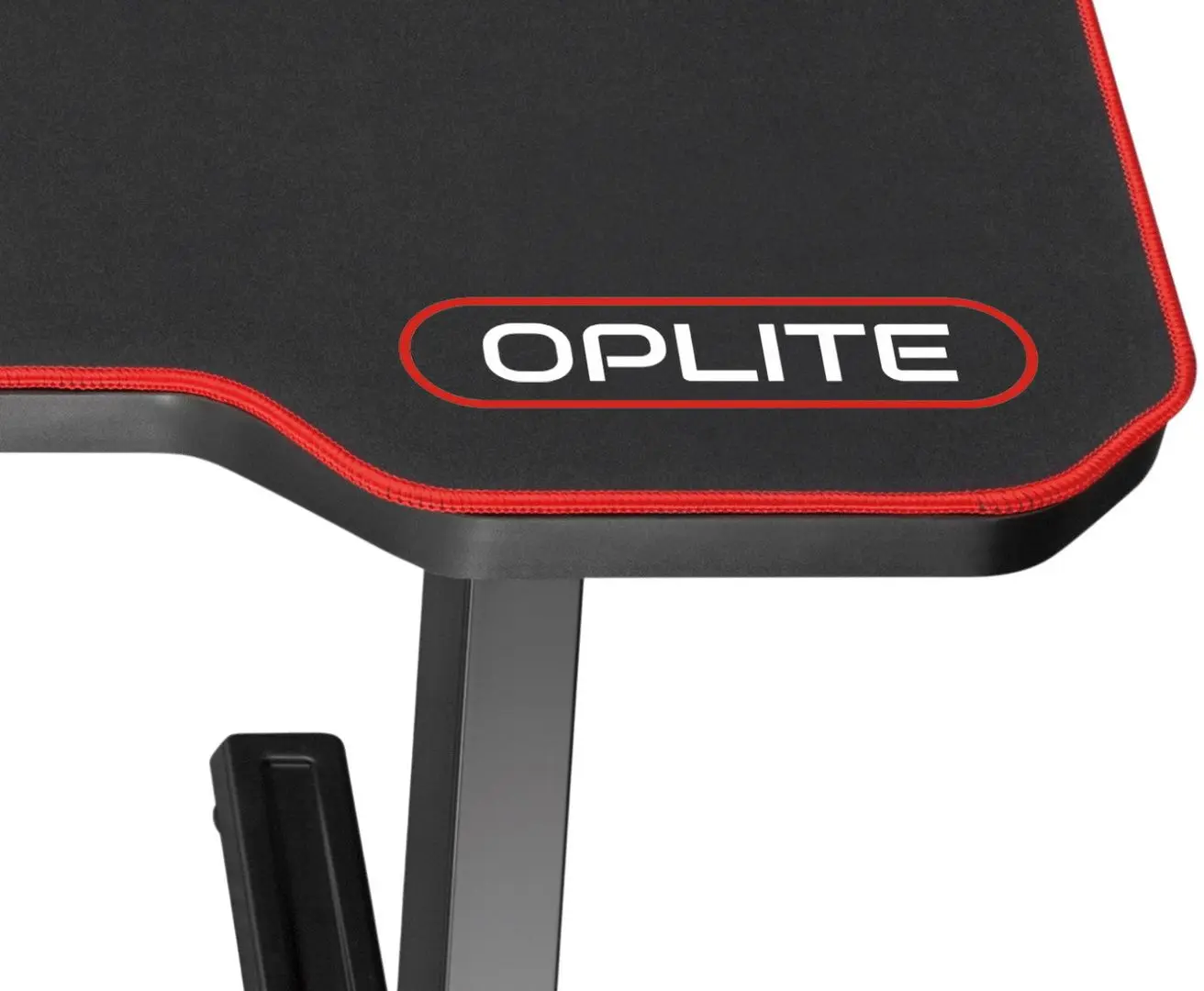 Игровой компьютерный стол OPLITE Tilt (Black/Red)